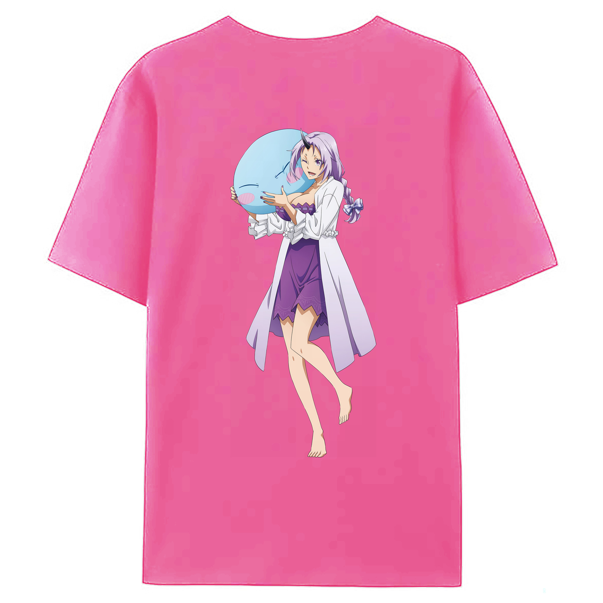 （画像用） 転スラ Regarding Reincarnated to Slime レディース半袖Tシャツ(バックプリント)